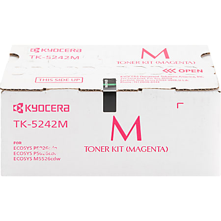 Kyocera® TK-5242 Magenta Toner Cartridge