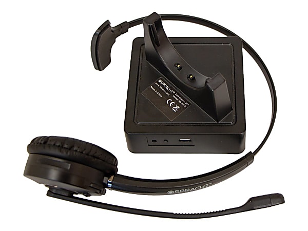 Spracht ZUM COMBO Bluetooth/USB Wireless Headset + Base - Mono - Wireless - Bluetooth - 33 ft - 32 Ohm - HS2060
