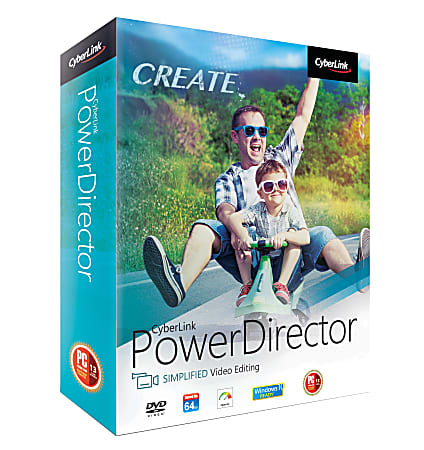 Cyberlink PowerDirector Easy Video Editing 2018, Disc