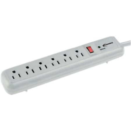 Innovera 6-Outlets Surge Suppressor - 6 - 1080 J - 6 ft