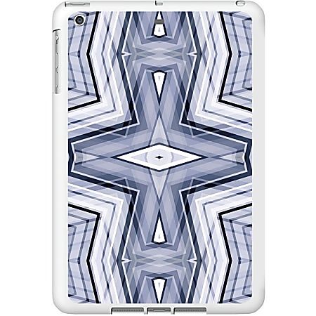 OTM iPad Air White Glossy Case New Age Collection, Geometric - For Apple iPad Air Tablet - Geometric - White - Glossy