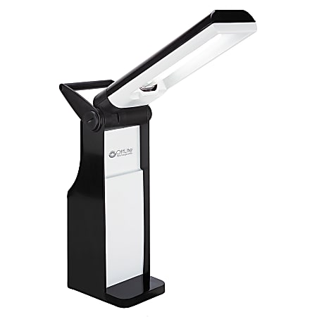 OttLite® HD Battery Task Lamp, 13 Watts, Black