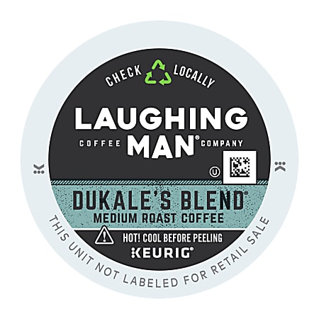 Laughing man on sale coffee pods