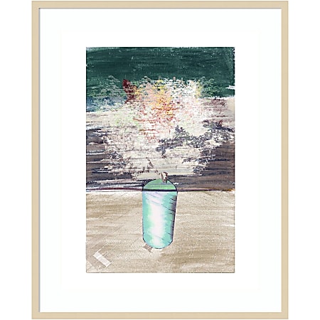 Amanti Art Dried Florals II by Cartissi Wood Framed Wall Art Print, 41”H x 33”W, Natural
