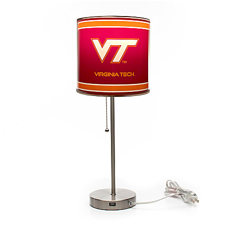 Imperial NCAA Table Lamp, 19"H, Virginia Tech