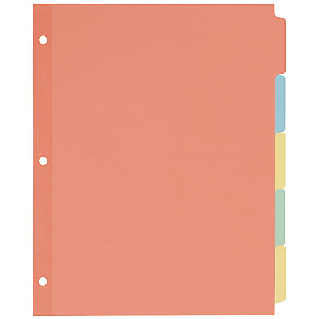 Avery® Write-On Paper Dividers For 3 Ring Binders,