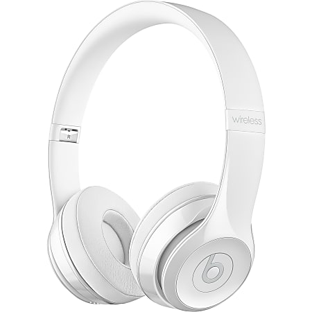 Beats by Dr. Dre Solo3 Wireless On-Ear Headphones, Gloss White