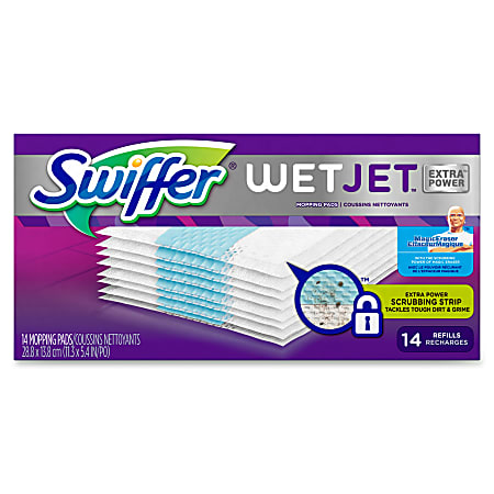 Swiffer® WetJet™ Cleaning Pad Refills, Pack Of 14