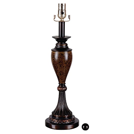 Kenroy Home Ruby Fashion Match Table Lamp Base, 28"H, Trieste Marble