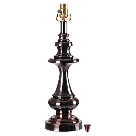 Kenroy Home Sherman Fashion Match Table Lamp Base, 28 1/8"H, Copper/Bronze