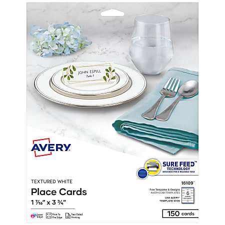 Print on sale table cards