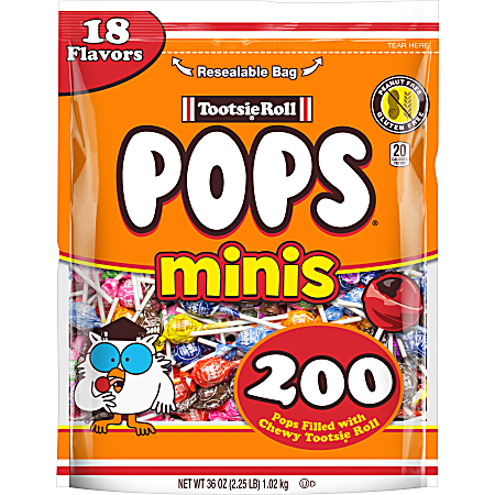 Tootsie&reg; Pops Miniatures, 36 Oz. Bag