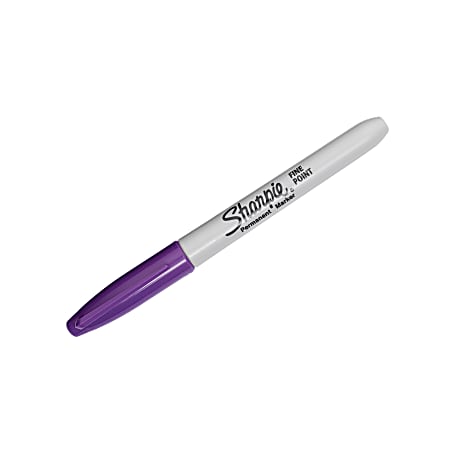 Amscan Window Markers Broad Point Purple Barrel Purple Ink Pack Of 4 Pens -  Office Depot