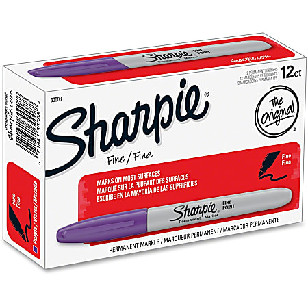 thumbnail image 2 of Sharpie Permanent Markers Fine Colours Pack 8 (30217PP) – Inkjet 2 of 13