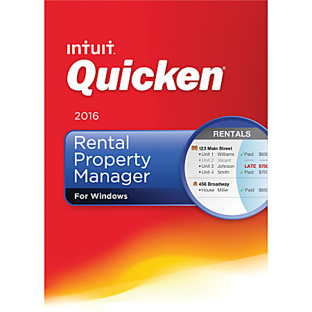 Quicken 2016 Rental Property Manager, Download Version