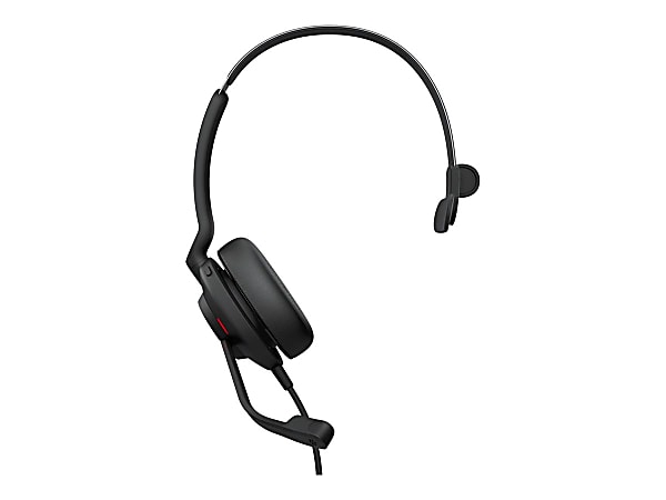 Jabra Evolve2 30 MS Mono - Headset - on-ear - wired - USB-C - Certified for Microsoft Teams