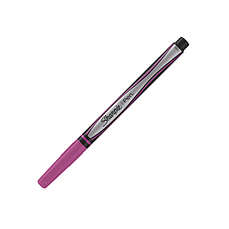 Sharpie® Pen, Fine Point, 0.4 mm, Hot Pink Barrel, Hot Pink Ink