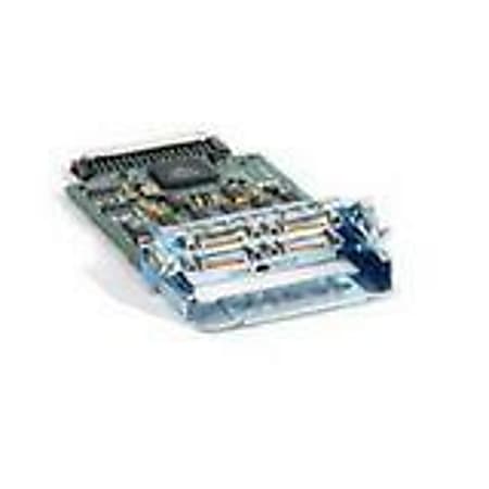 Cisco High-Speed - Expansion module - HDLC, RS-232, PPP, RS-530, X.21, V.35, RS-449, SLIP, RS-530A - 4 ports - for Cisco 28XX, 28XX 2-pair, 28XX 4-pair, 28XX V3PN, 29XX, 38XX, 38XX V3PN, 39XX