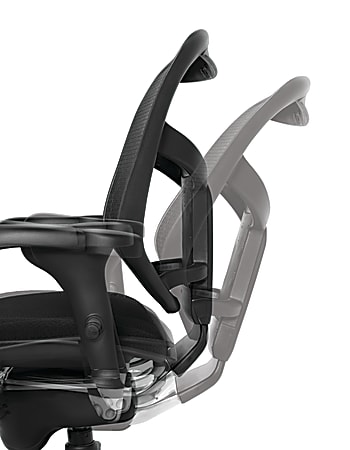 WorkPro Quantum 9000 Series Ergonomic MeshPremium Fabric Mid Back