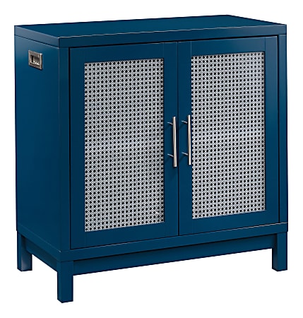 Sauder® Vista Key 30"W Accent Storage Cabinet, Navy Blue