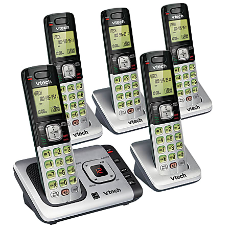Vtech CS6729-3 Cordless Phone Answering System CallerID/Call Waiting 3-Handset 