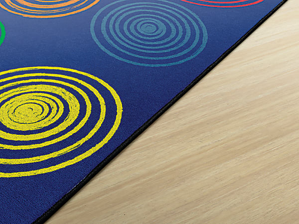 Flagship Carpets Circles Rug Rectangle