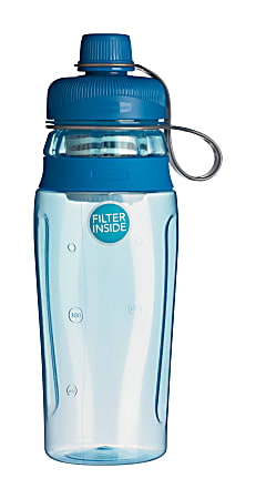 Rubbermaid 20-Ounce Filter Fresh Personal Bottle - Blue