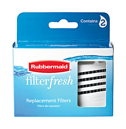 Rubbermaid Filtration Bottle Filter Refill, Pack of 2