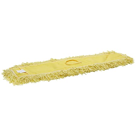 Rubbermaid Commercial Trapper Blend Dust Mop - 5" Width x 24" Length - Yarn, Cotton, Plastic - 1 Each