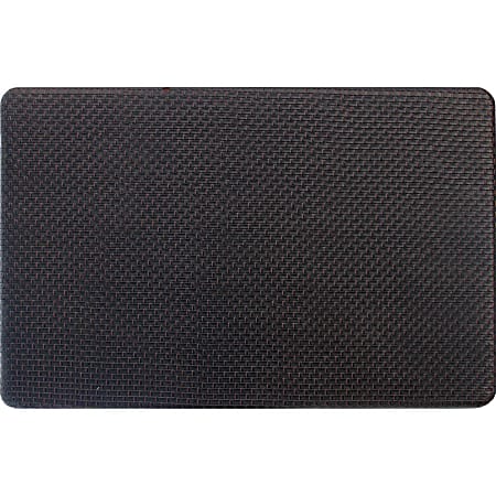 Apache Mills ProChef Basketweave Comfort Chef Mat, 20"H x 30"W, Black