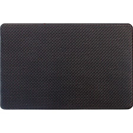 Apache Mills ProChef Basketweave Comfort Chef Mat, 20"H x 30"W, Black