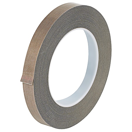 Office Depot Brand PTFE Glass Cloth Tape 3 Mils 3 Core 0.5 x 108 Brown ...