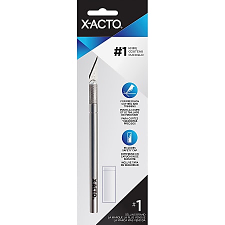 X Acto 11 Precision Knife With Safety Cap - Office Depot