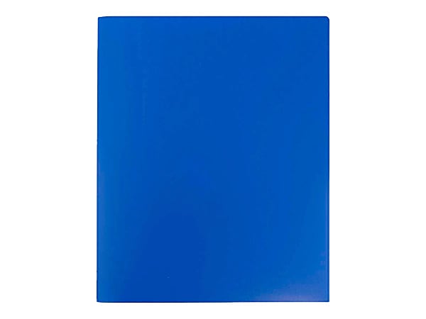 ReliThick 60-Pack Plastic Pocket Folders - 2 Pockets, Assorted Colors, Letter Size, With Labels & Card Slot - View #2