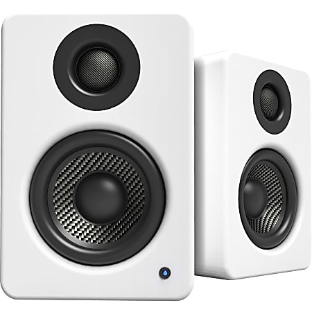 Kanto YU2MW 2.0 Speaker System - 50 W RMS - Matte White - Stand Mountable - Desktop - 80 Hz to 20 kHz - USB - 1 Pack