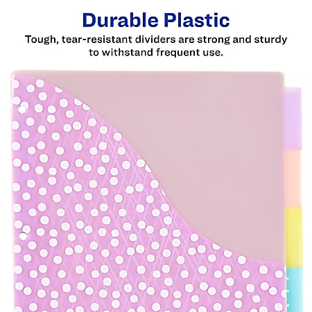 Binder with Plastic Sleeves - 3-Ring Binder with Quality Plastic
