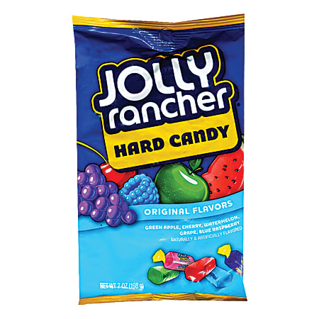 Jolly Rancher® Hard Candy, Assorted Flavors, 7 Oz. Bag
