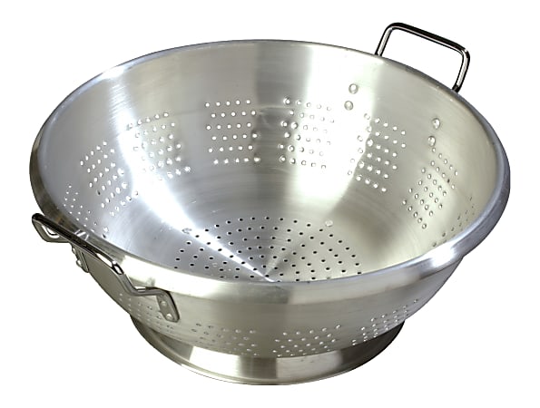 Mixing bowls and colanders, basic kitchen utensils in foodservice