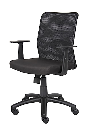 Boss office products budget mesh clearance task chair without arms in black