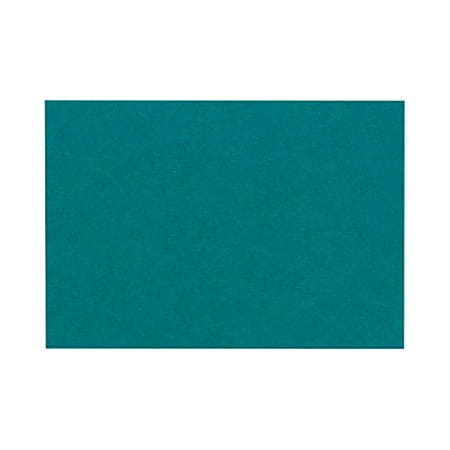 LUX Flat Cards, A2, 4 1/4" x 5 1/2", Teal, Pack Of 1,000