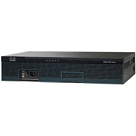 Cisco 2951 Integrated Services Router - 3 x PVDM, 4 x HWIC, 3 x Services Module, 2 x CompactFlash (CF) Card, 1 x SFP (mini-GBIC) - 3 x 10/100/1000Base-T WAN