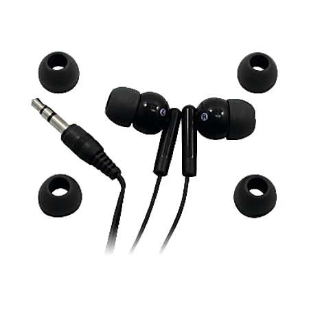 Wireless Gear Ear Buddy Headphones With Case, Black
