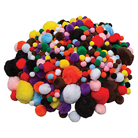 Creativity Street Pom Pons Class Pack - Classroom - Recommended For 3 Year - 300 / Pack - Assorted Creativity Street Pom Pons Class Pack - Classroom - Recommended For 3 Year - 300 / Pack - Assorted