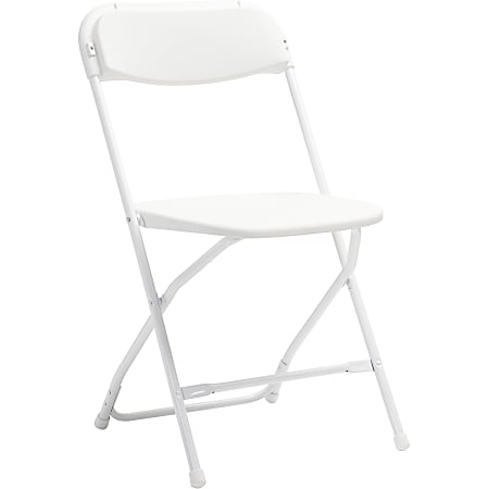 White samsonite on sale folding chairs