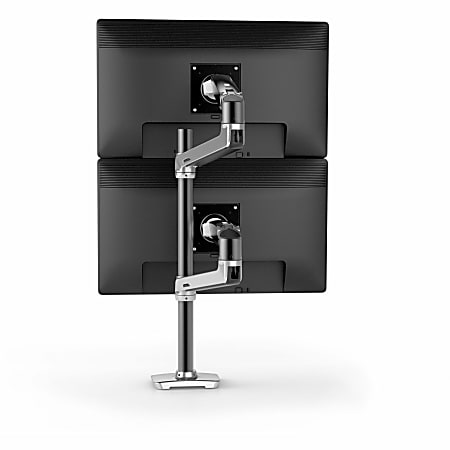 Ergotron Desk Mount for Monitor - Polished Aluminum - Adjustable - 2 Display(s) Supported - 40" Screen Support - 45549026