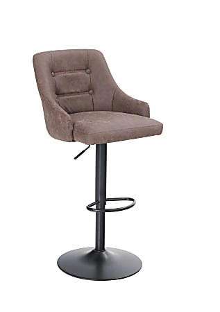 Faux leather breakfast bar stools best sale