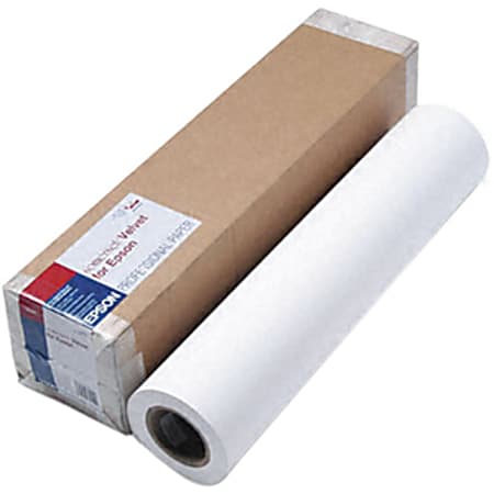 Epson® Somerset Fine Art Paper, 24" x 50', White
