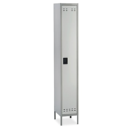 Safco® Single-Tier Two-Tone Locker With Legs, 78"H x