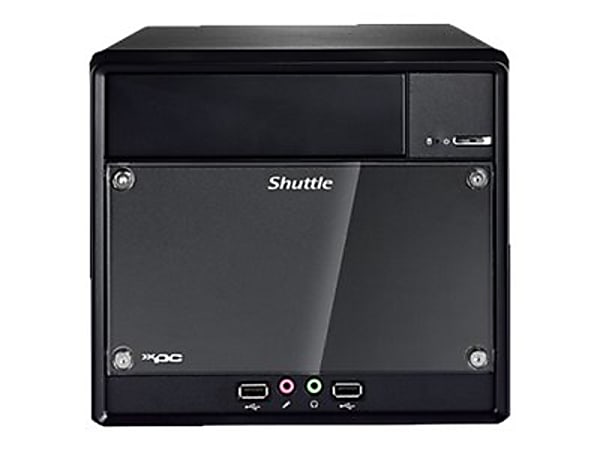 Shuttle XPC SH81R4 Barebone System Mini PC - Intel H81 Express Chipset - Socket H3 LGA-1150 - 16 GB DDR3 SDRAM DDR3-1600/PC3-12800 Maximum RAM Support - Serial ATA/300, Serial ATA/600 - Intel Integrated - 3 x Total Bays