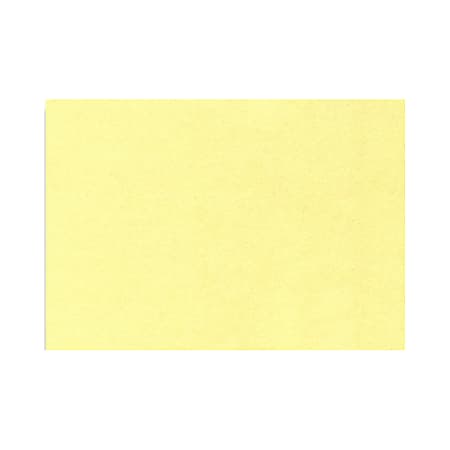 LUX Mini Flat Cards, #17, 2 9/16" x 3 9/16", Lemonade Yellow, Pack Of 50